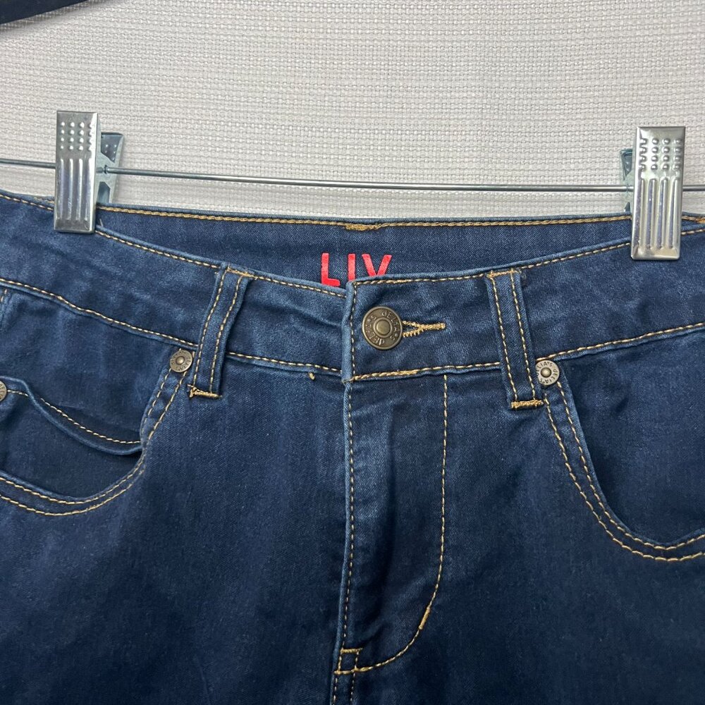Women’s Delia’s Jeans, Size 0, LIV, Dark Wash - 0389 - Picture 4 of 6